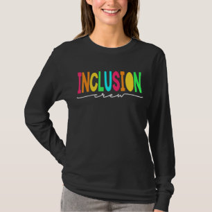 Matching Inclusion Crew Special Education Teacher  T-Shirt