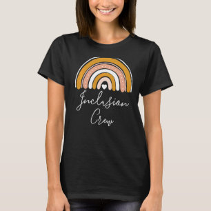 Matching Inclusion Crew Special Education Teacher T-Shirt