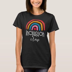 Matching Inclusion Crew Special Education Teacher T-Shirt