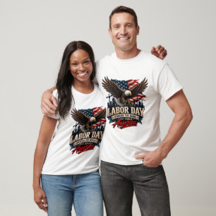 Matching Labour Day Couple Shirt