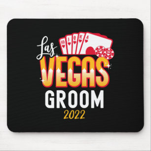 Matching Las Vegas Wedding Bride And Groom Vegas G Mouse Pad