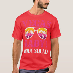 Matching Las Vegas Wedding Brides Babes Bride Squa T-Shirt