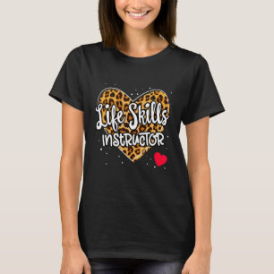 Matching Life Skills Instructor Teacher Crew PARA T-Shirt