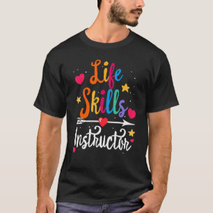 Matching Life Skills Instructor Teacher Crew PARA T-Shirt