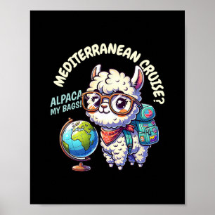 Matching Mediterranean Cruise Poster