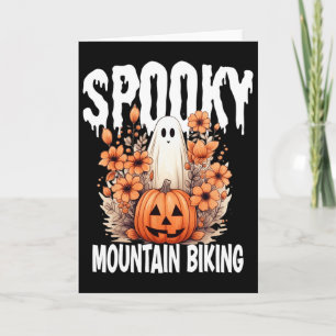 Matching Mountain Biking Halloween Family Costume Card