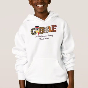 Matching Name Thanksgiving Couple Turkey Gobble B