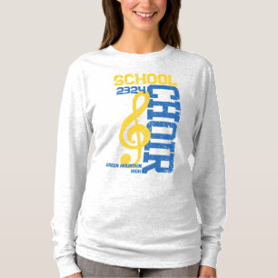 Matching Name Year Choir Group Social Handle T-Shirt