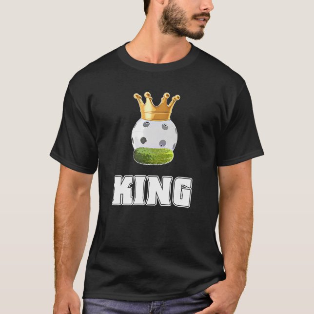 Matching Pickleball King Pickleball Trophy  Visual T-Shirt (Front)