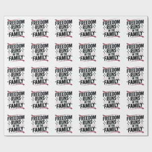 Matching Since 1776 250th Anniversary Matching Wrapping Paper