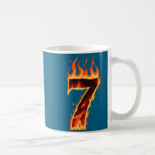 Matching Six Seven Flaming Ice Funny Meme 67 Coupl Coffee Mug