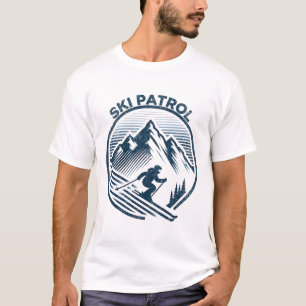 Matching Ski Patrol Ski Resort Winter Skiing  T-Shirt