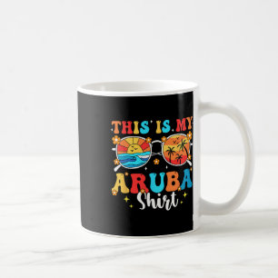 Matching Summer Family Vacation Beach Trip Aruba  Coffee Mug