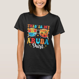 Matching Summer Family Vacation Beach Trip Aruba  T-Shirt
