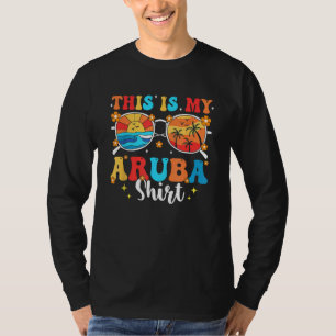 Matching Summer Family Vacation Beach Trip Aruba T-Shirt