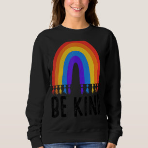 Matching Teacher Student Be Kind Crew Squad School Sweatshirt