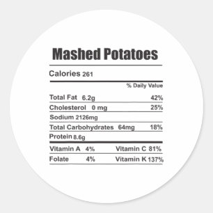 Matching Thanksgiving Family Group Nutrition Mashe Classic Round Sticker