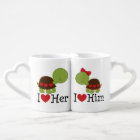 Matching Turtle Couple Love Mugs