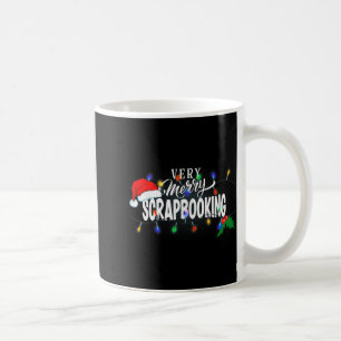 Matching Very Merry Scrapbooking Christmas Coffee Mug