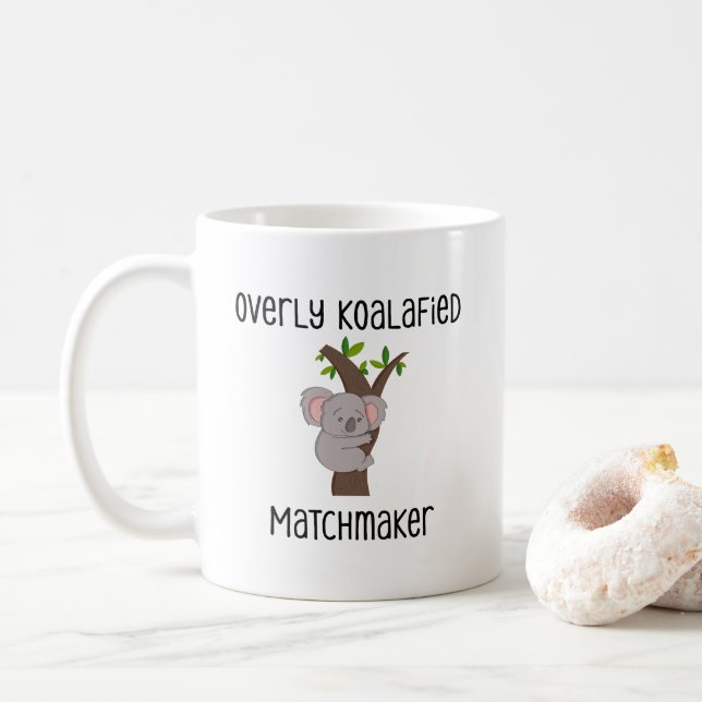 Matchmaker Mum Marriage Broker Coffee Mug (With Donut)