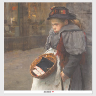 Matchstick Girl Poor Street Urchin Urban Poverty  