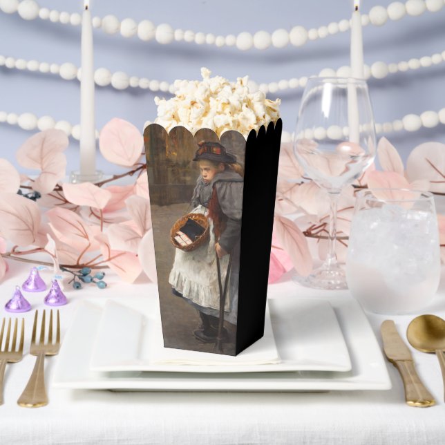 Matchstick Girl Poor Street Urchin Urban Poverty   Favour Box (Wedding)