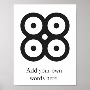 MATE MASIE   symbol of wisdom, knowledge prudence Poster