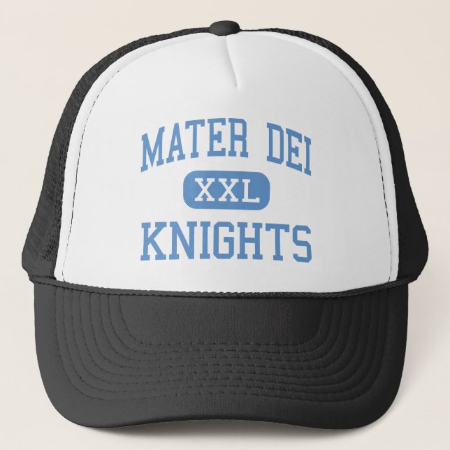 Mater Dei - Knights - High - Breese Illinois Trucker Hat (Front)