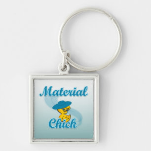 Material Chick #3 Key Ring