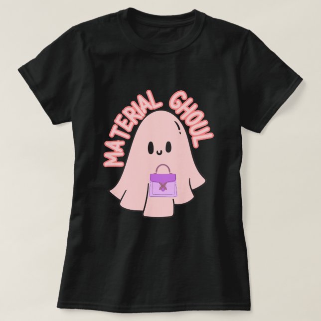 Material Ghoul Ghost T-Shirt (Design Front)