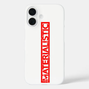 Materialistic Stamp iPhone 16 Case
