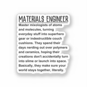 Materials engineer