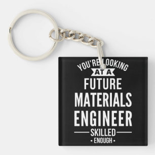 materials engineer gift key ring