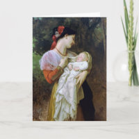 Maternal Adoration Vintage Art