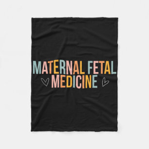 Maternal Foetal Medicine Mfm Nurse Mfm Sonographer Fleece Blanket