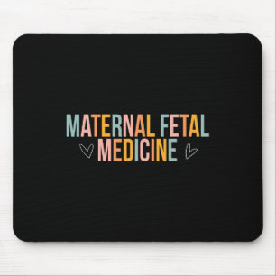 Maternal Foetal Medicine Mfm Nurse Mfm Sonographer Mouse Pad