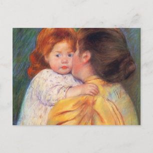 Maternal Kiss, Mary Cassatt Postcard