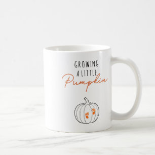 Maternity Growing A Little Pumpkin Thanksgiving Coffee Mug