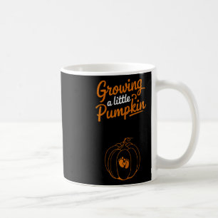 Maternity Growing A Little Pumpkin Thanksgiving Pr Coffee Mug