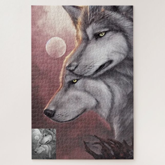 Mates for life jigsaw puzzle (Vertical)