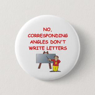 MATH 6 CM ROUND BADGE