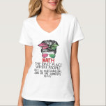 Math And Watermelons Mathematics Calculation Numbe T-Shirt<br><div class="desc">Math And Watermelons Mathematics Calculation Numbers messy bun This cool Math The Only Place Where People Buy 66 Watermelons And No One Wonders Why graphic is funny mathematics humour. Perfect for math teachers, instructors or professors and students who are geeks with numbers, formulas, geometry and algebra. This cool mathematics lover...</div>