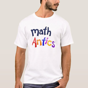 Math Antics Colourful Logo T-shirts