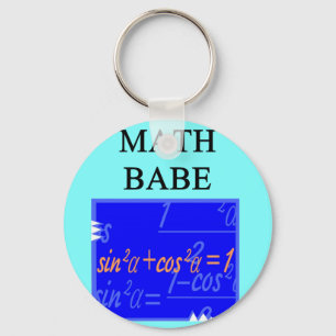 MATH BABE KEY RING