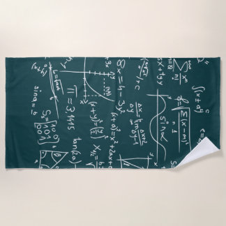 Math Beach Towel