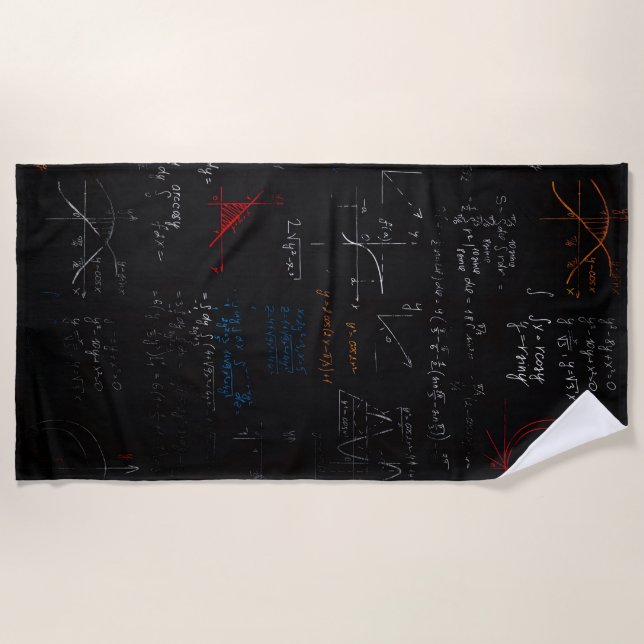 Math Beach Towel (Front)