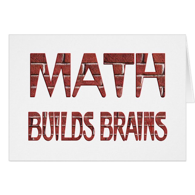 Math Builds Brains (Front Horizontal)