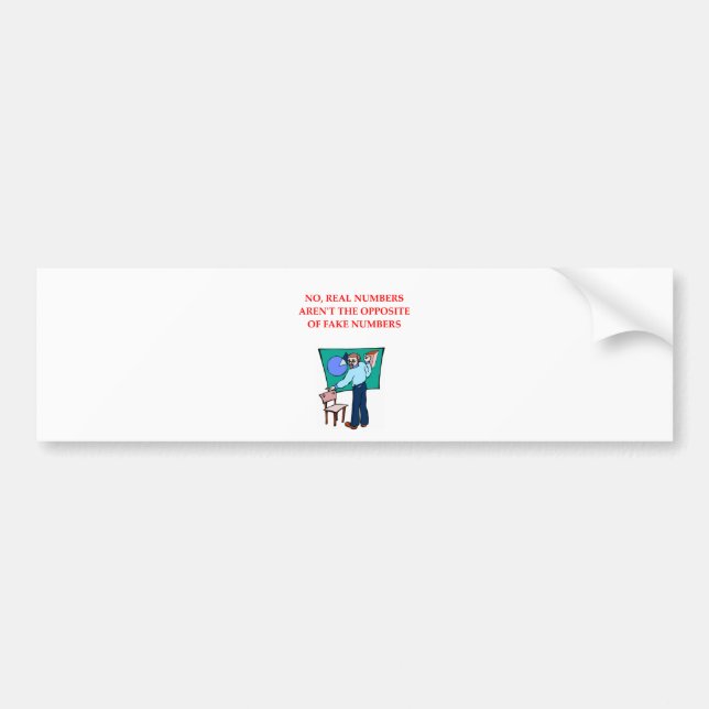 MATH BUMPER STICKER (Front)