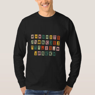 Math Calculation Symbols T-Shirt
