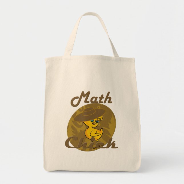 Math Chick #6 Tote Bag (Front)